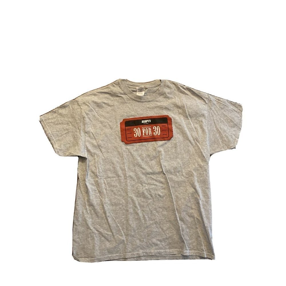 ESPN 30 For 30 Gray  T-Shirt Men’s‎ Size XL
